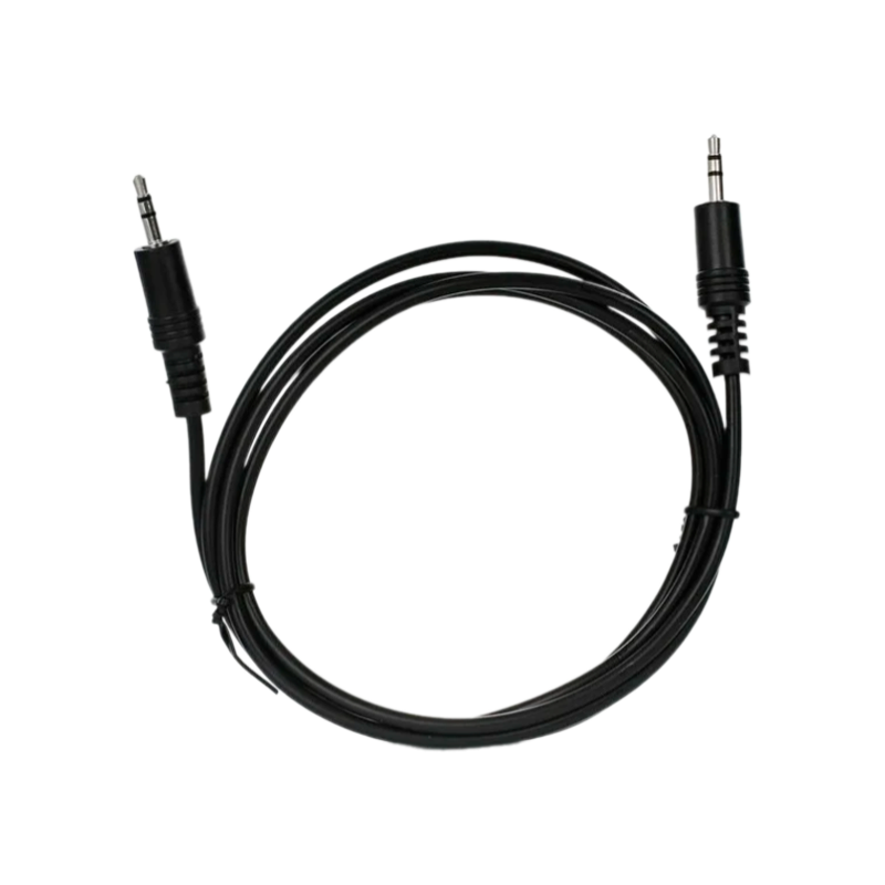 Кабель AUX VCOM Jack 3.5mm (m)-Jack 3.5mm (f) 1.5м ПВХ черный (1/10/250)