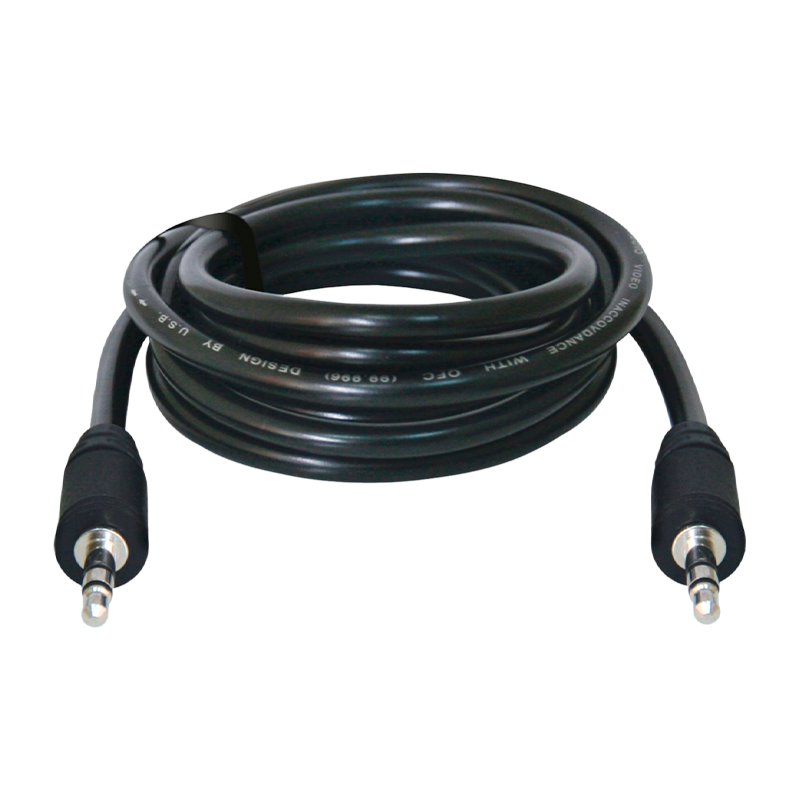 Кабель AUX Defender JACK01-05 Jack 3.5mm (m)-Jack 3.5mm (m) 1.5м силикон черный (1/20/400)