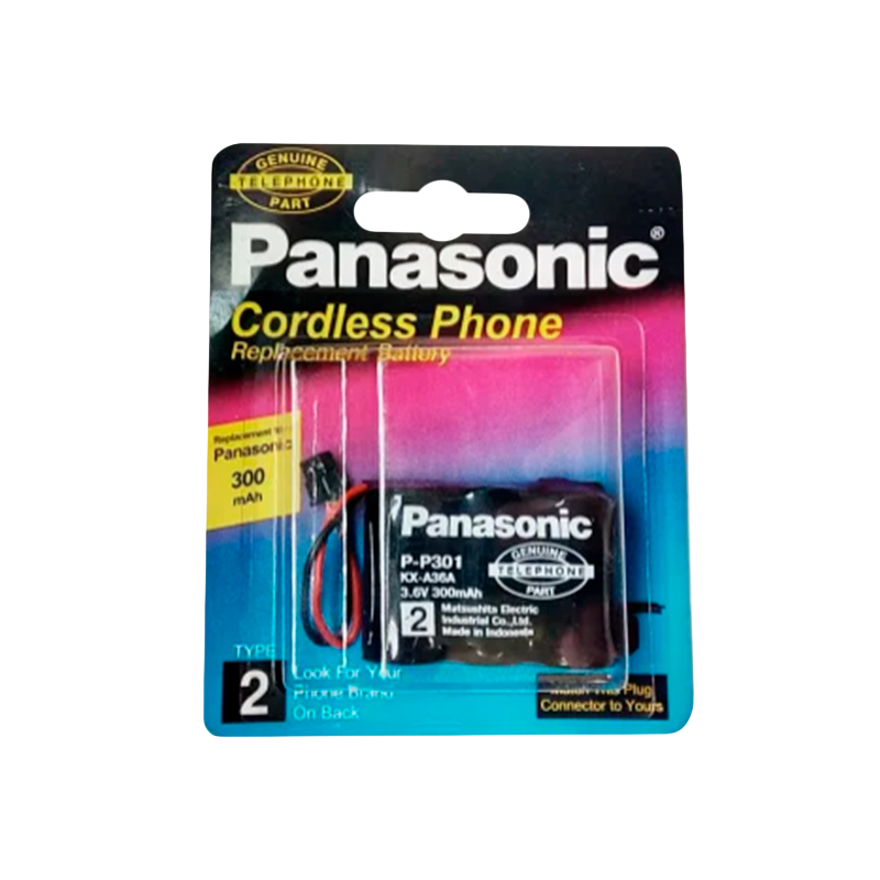 Аккумулятор для радиотелефонов Panasonic P-P301 BL1 NI-CD 300mAh (1/6)