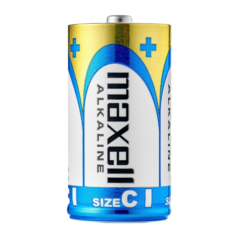 Батарейка Maxell LR14 C BL2 Alkaline 1.5V (2/24/120)