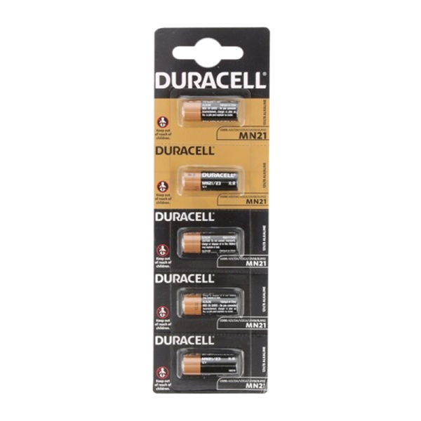 Батарейка Duracell LR23/V23GA/A23/MN21 BL5 Alkaline 12V (5/20/200)