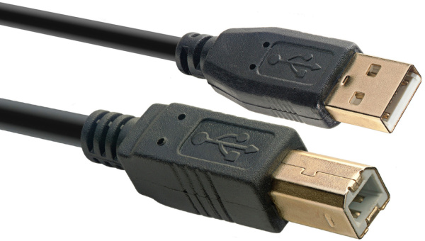 Кабель GoPower USB A (m)-USB B (m) 1.8м ПВХ белый Premium Zip-Lock c подвесом (1/200)