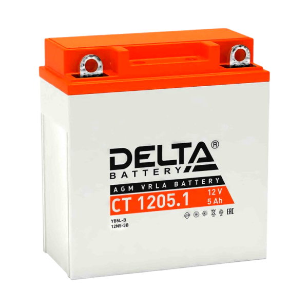 Аккумулятор для мототехники Delta CT 1205.1 (1/10)