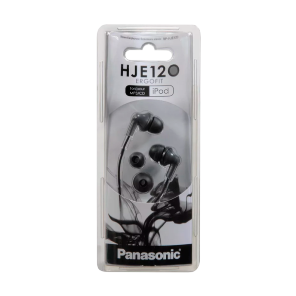 Наушники внутриканальные Panasonic RP-HJE120 черный