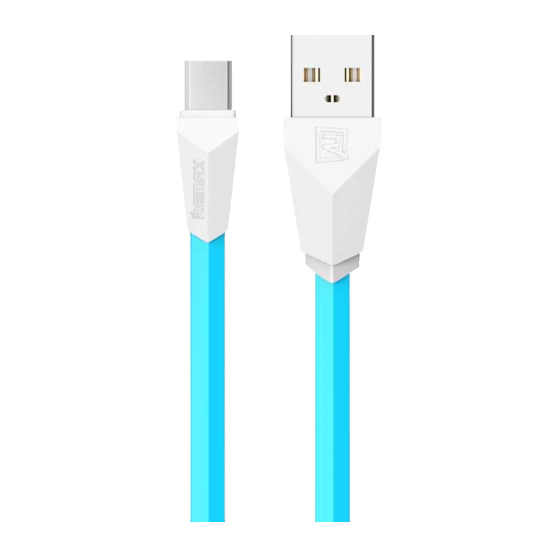 USB кабель REMAX Alien (Micro) RC-030M Синий (1M, 2A)