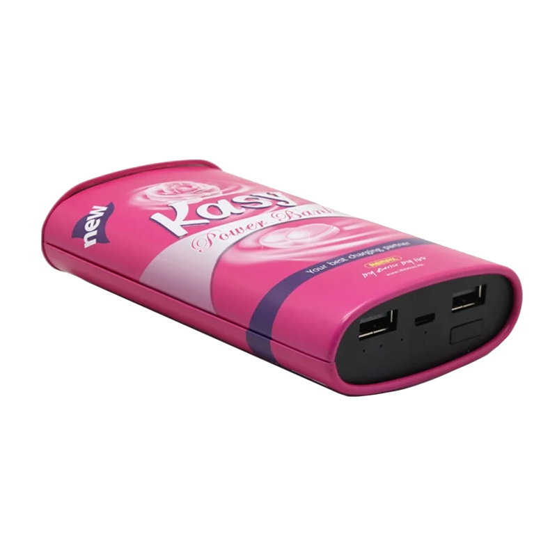 Внешний аккумулятор Remax RPP-64 Kasy 10000mAh 2.1A 2USB розовый (1/60)
