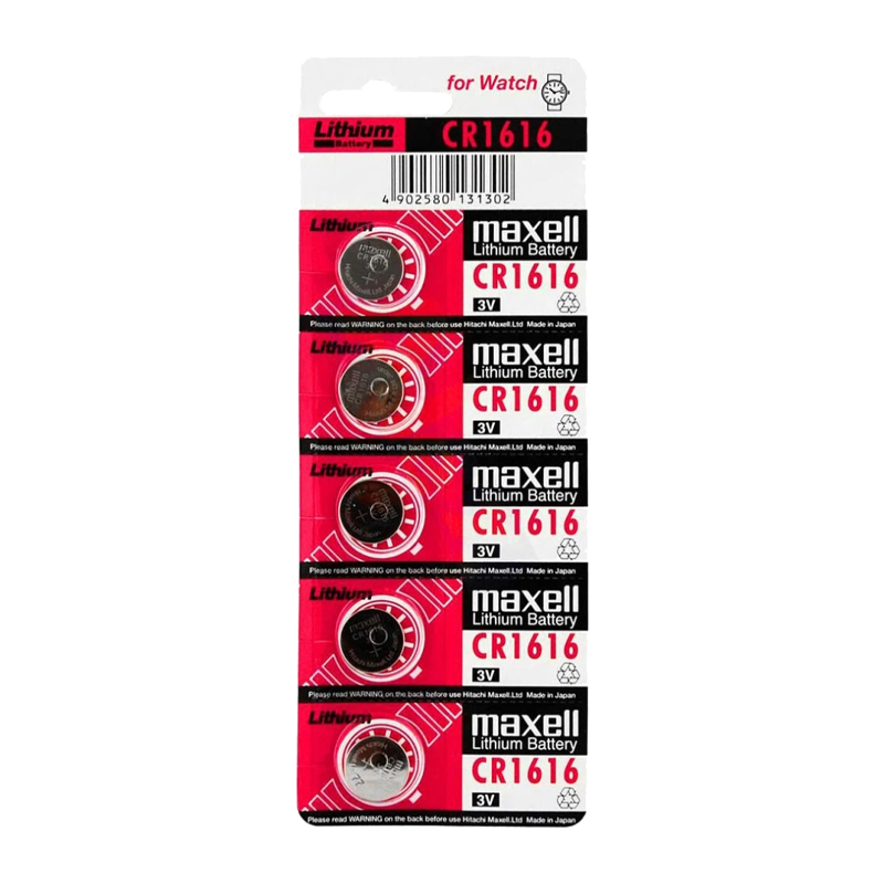 Батарейка Maxell CR1616 BL5 Lithium 3V (5/100/2000)