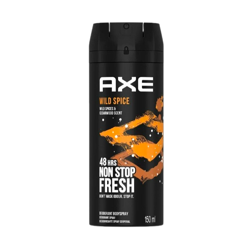 Дезодорант мужской AXE WILD SPICE спрей 150мл (1/6)