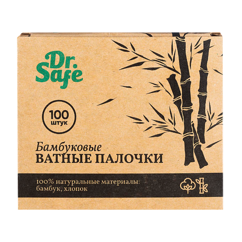 Dr.Safe Ватные палочки 100 (1/96)