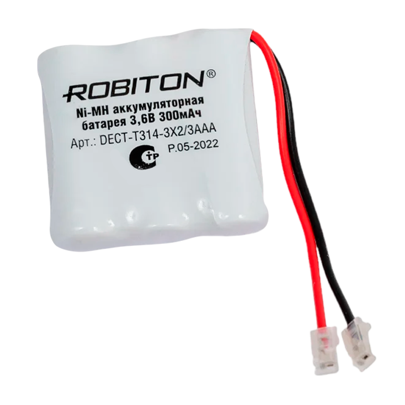 Аккумулятор ROBITON DECT-T314-3X2/3AAA PH1 (1/15/300)