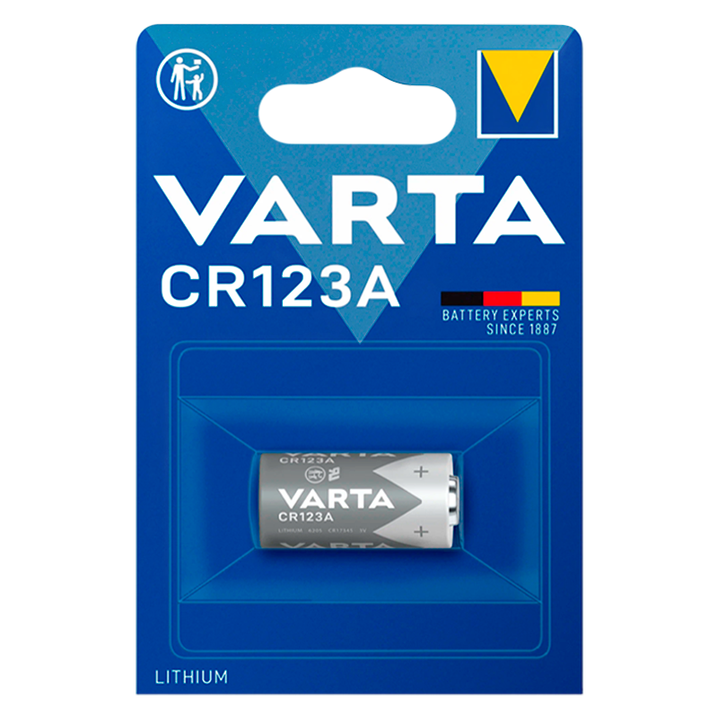 Батарейка Varta Professional CR123A BL1 Lithium 3V (6205) (1/10/100)