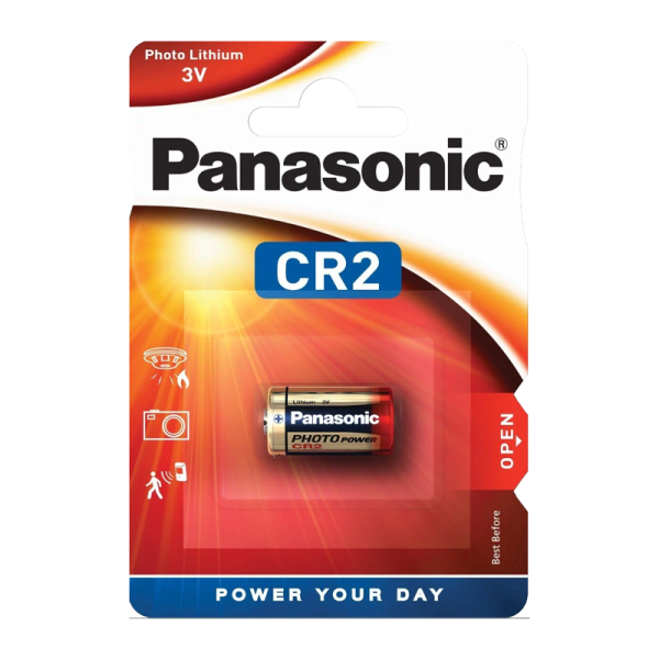Батарейка Panasonic CR2 BL1 Lithium 3V (1/10/100)