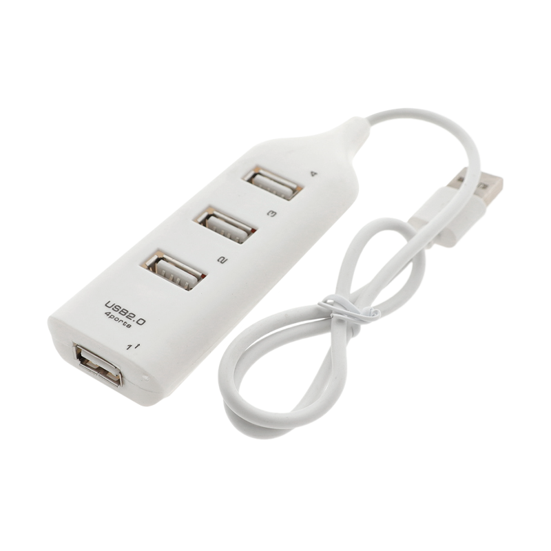 USB-Хаб MRM-Power JC511 4USB USB2.0 белый (1/10/300)