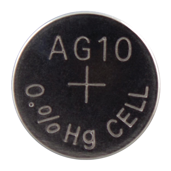 Батарейка GP G10/LR1130/LR54/389A/189 BL10 Alkaline 1.5V отрывные (10/250/5000) R