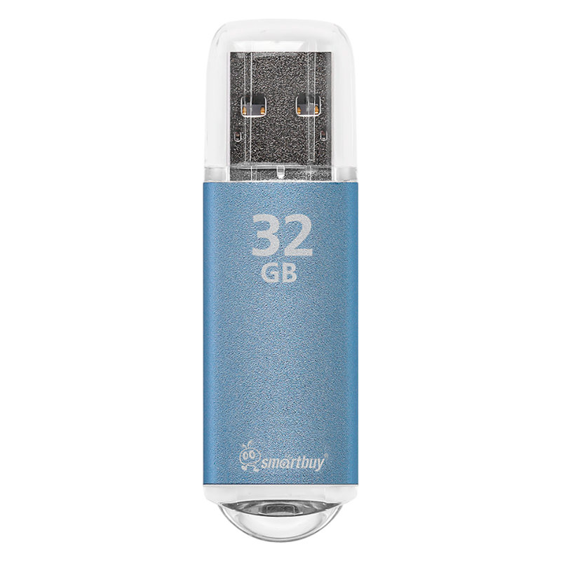 Флеш-накопитель Smartbuy V-Cut 32GB USB2.0 пластик синий