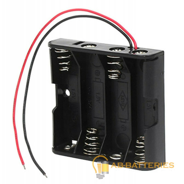 Отсек для элементов питания ROBITON Bh4xAA/switch с выключателем PH1 (1/50/250/500)