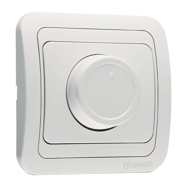 Диммер Makel Mimoza пластик IP20 белый 12011 (1/10)