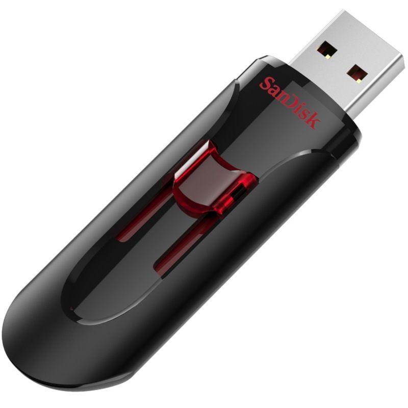 Флеш-накопитель SanDisk Cruzer Glide CZ600 16GB USB3.0 пластик черный