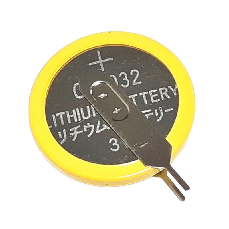 Элемент питания ET CR2032-VC2/10 PK1 2-ножки, вертикальный монтаж, литиевый элемент, 3V