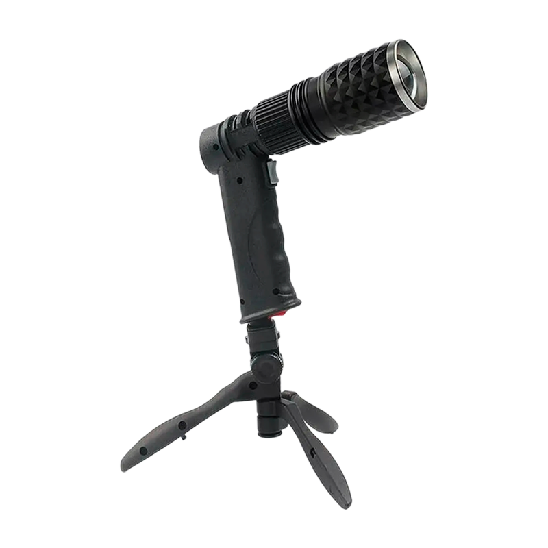 Фонарь прожектор Без бренда MULTIFUNCTIONAL PISTOL LIGHT 535 CREE от аккумулятора 3 режима+ZOOM черн