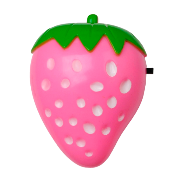 Ночник Camelion NL-180 "Клубника" 4LED 0.5W 220V в розетку (1/24/96)