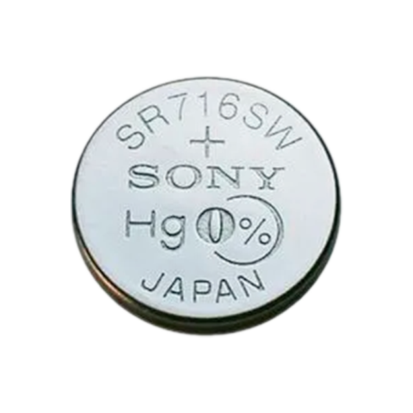 Батарейка Sony 315 (SR716SW) BL1 Silver Oxide 1.55V (1/10/100/1000)