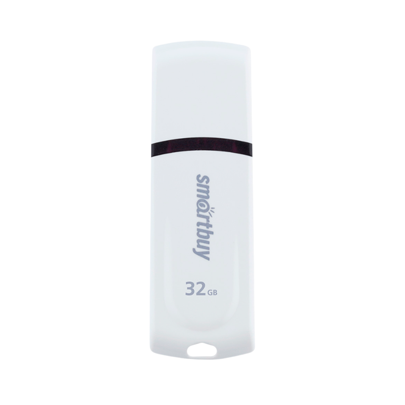 Флеш-накопитель Smartbuy Paean 32GB USB2.0 пластик белый
