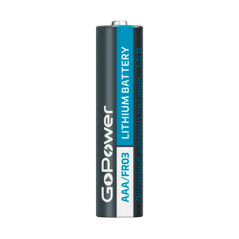 Батарейка GoPower FR03 AAA BL2 Lithium 1.5V (2/20/200)