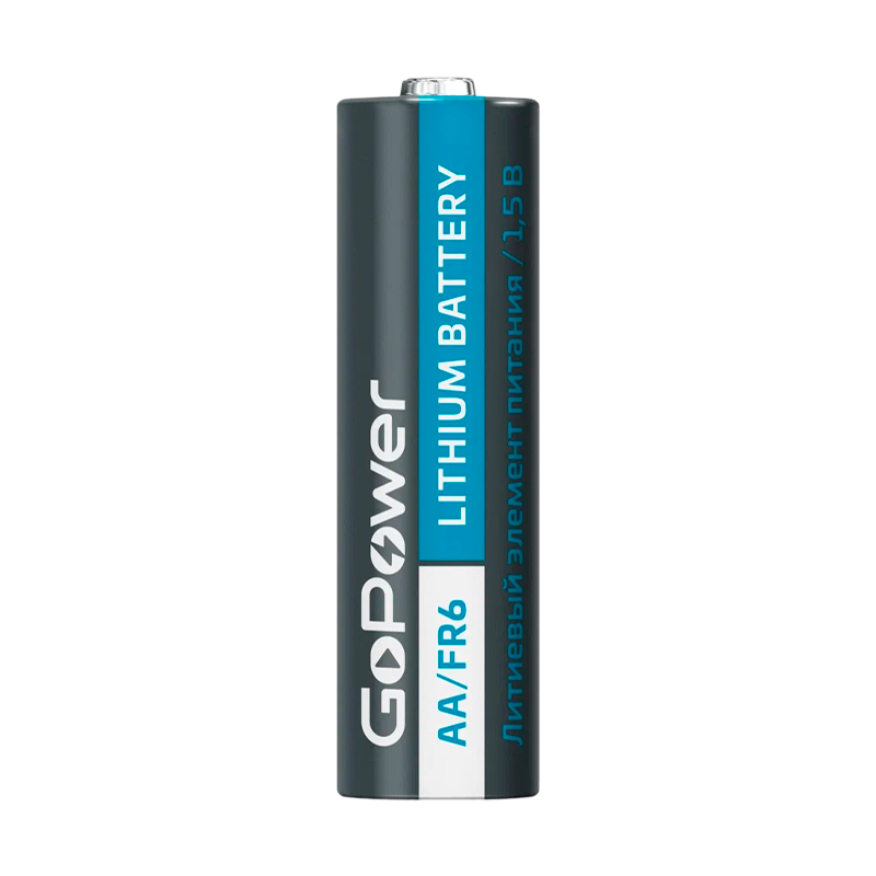 Батарейка GoPower FR6 AA BL2 Lithium 1.5V (2/20/200)