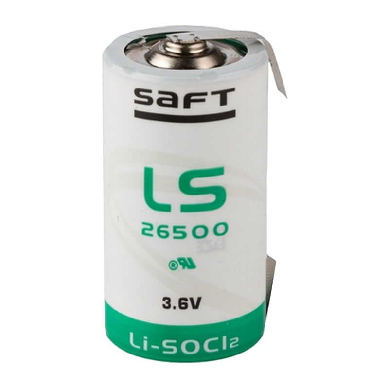 Батарейка Saft 26500 bulk Li-SOCl2 3.6V с выводами