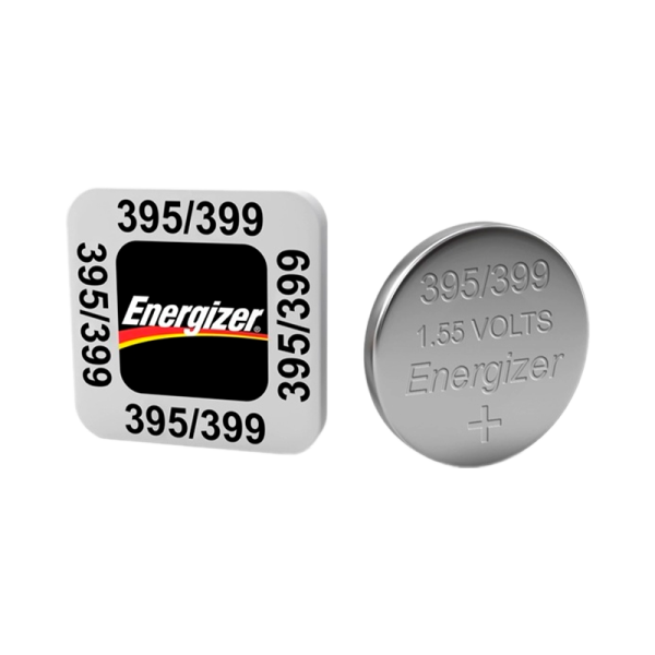 Батарейка Energizer 395/399 BL1 Silver Oxide 1.5V 0%Hg (1/10/100/1000)