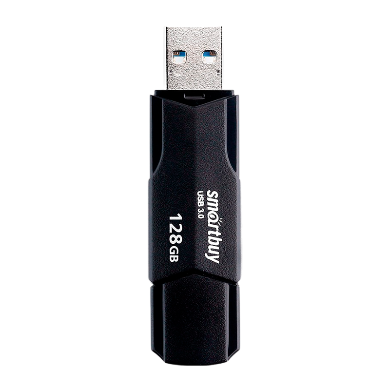 Флеш-накопитель Smartbuy Clue 128GB USB3.1 пластик черный