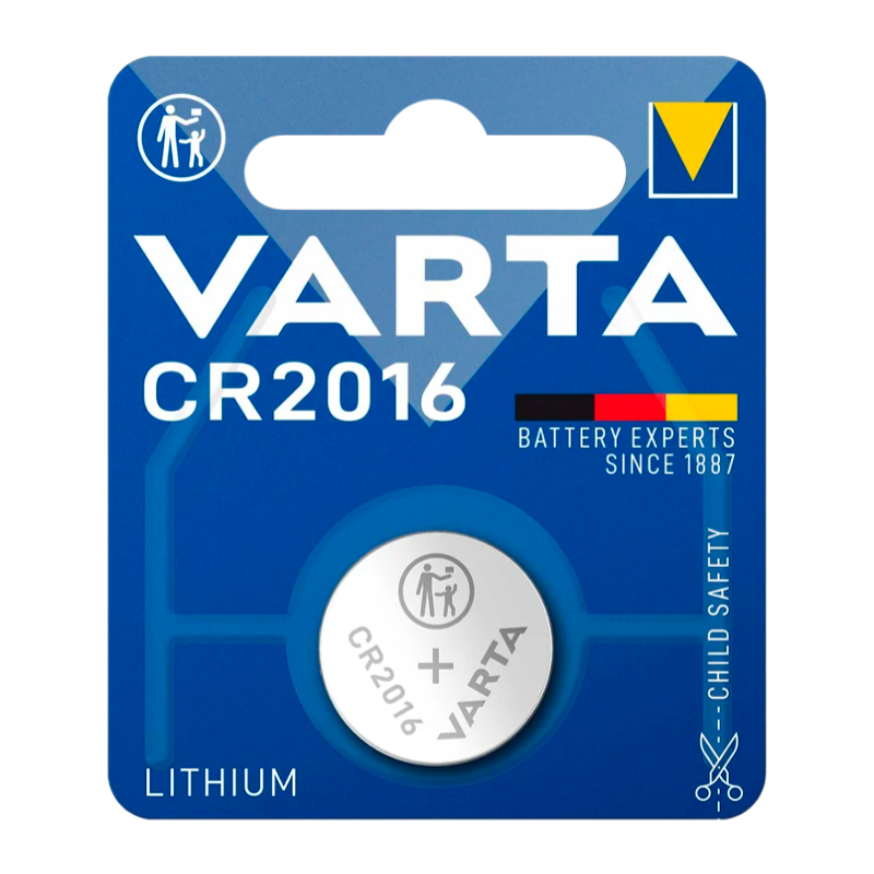 Батарейка Varta ELECTRONICS CR2016 BL1 Lithium 3V (6016) (1/10/100)