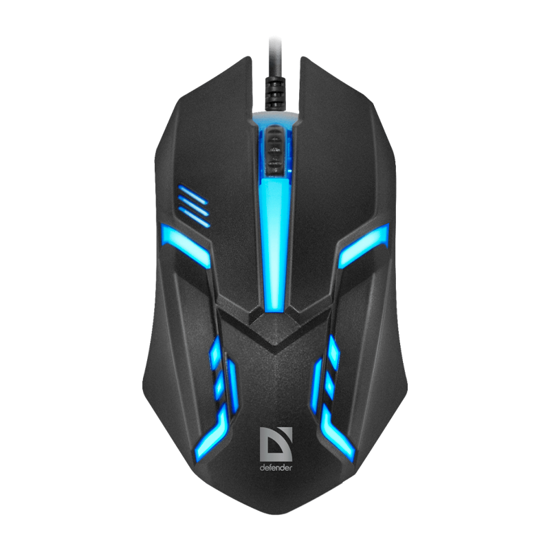 Мышь проводная Defender MB-560L Cyber классическая USB черный (1/40)