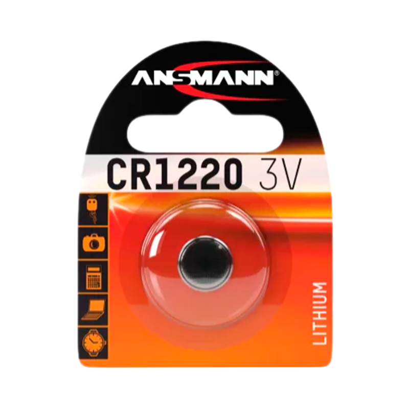 Батарейка ANSMANN&nbsp;&nbsp;CR1220&nbsp;&nbsp; BL1