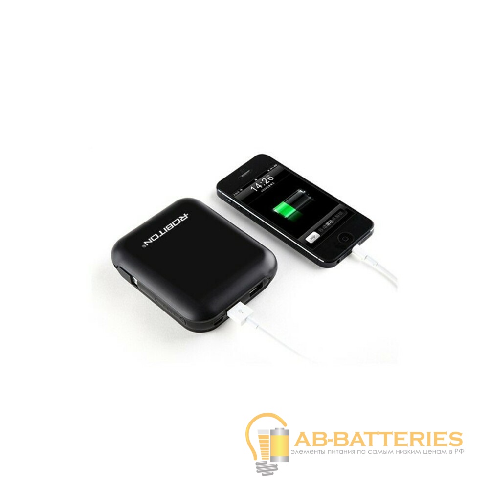 Зарядное устройство ROBITON POWER BANK Li10.4-K черный BL1 (1/20)