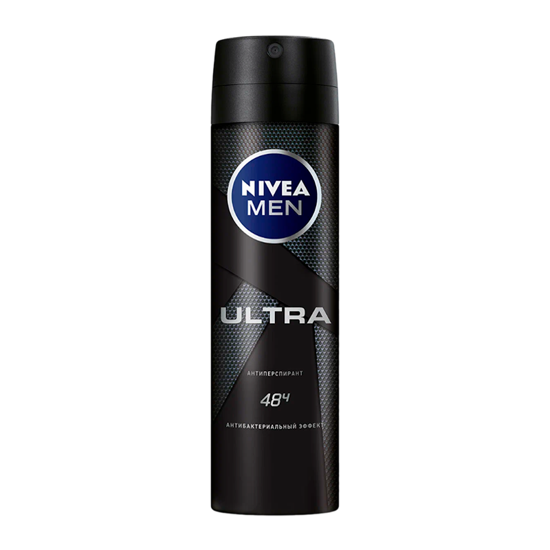 Дезодорант мужской Nivea Ultra (Deep) спрей 150мл (1/6)
