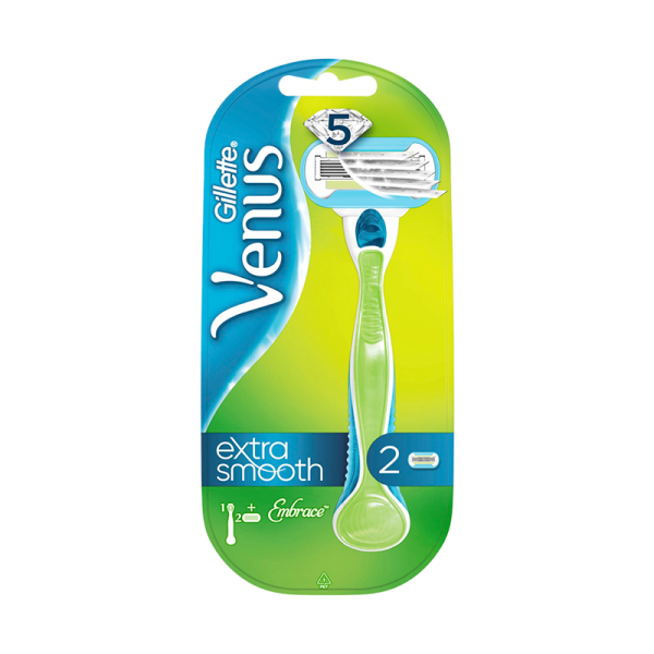 Бритва Gillette VENUS Embrace 5 лезвий 2 кассеты (1/5)