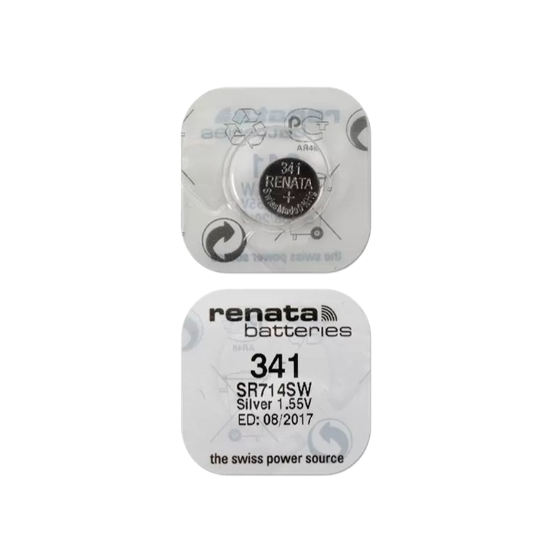 Батарейка Renata 341 (SR714SW) BL10 Silver Oxide 1.55V (10/100)