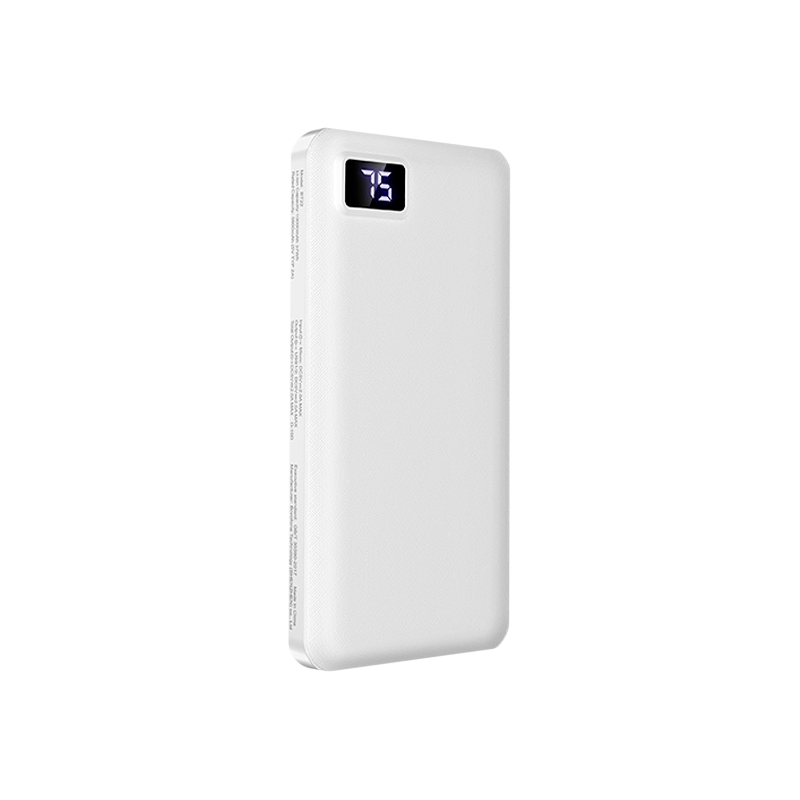 Внешний аккумулятор Borofone BT22 10000mAh 2.0A 2USB белый (1/56)