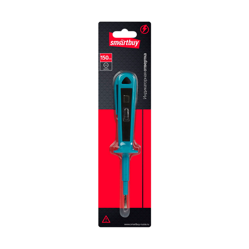 Индикаторная отвертка Smartbuy Tools ONE 150.0мм голубой (1/120)
