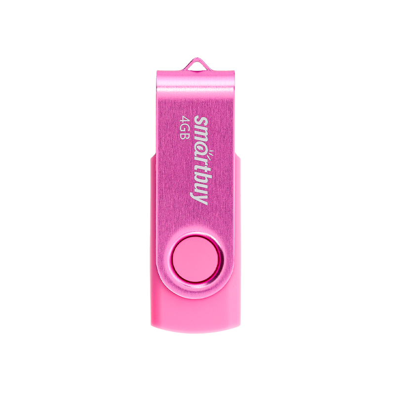 Флеш-накопитель Smartbuy Twist 4GB USB2.0 пластик розовый