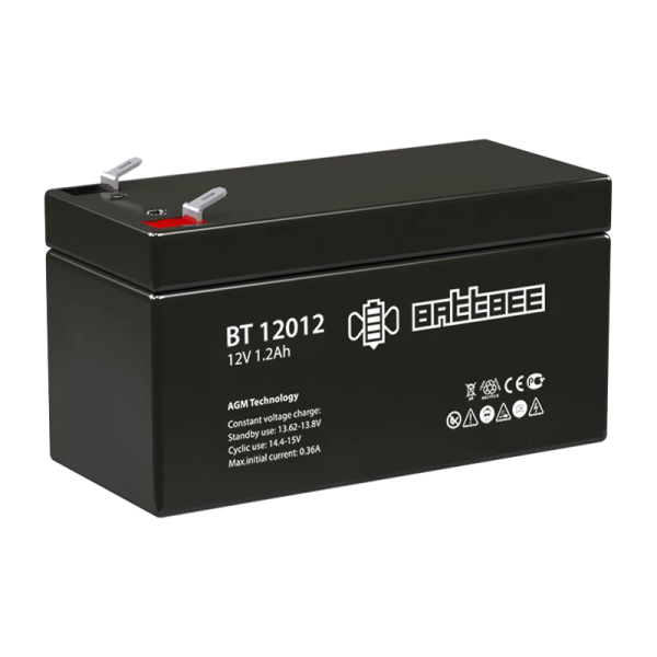#Аккумулятор свинцово-кислотный Battbee BT 12012 12V 1.2Ah (1/20)