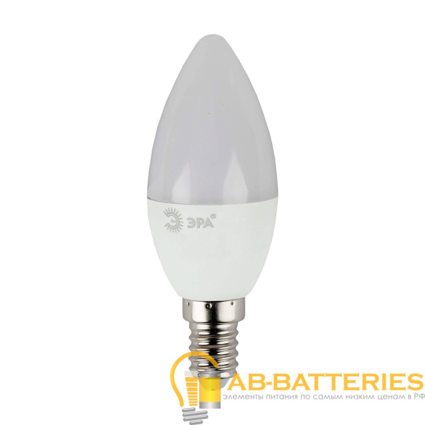 Лампа светодиодная ЭРА B35 E14 11W 6000К 170-265V свеча