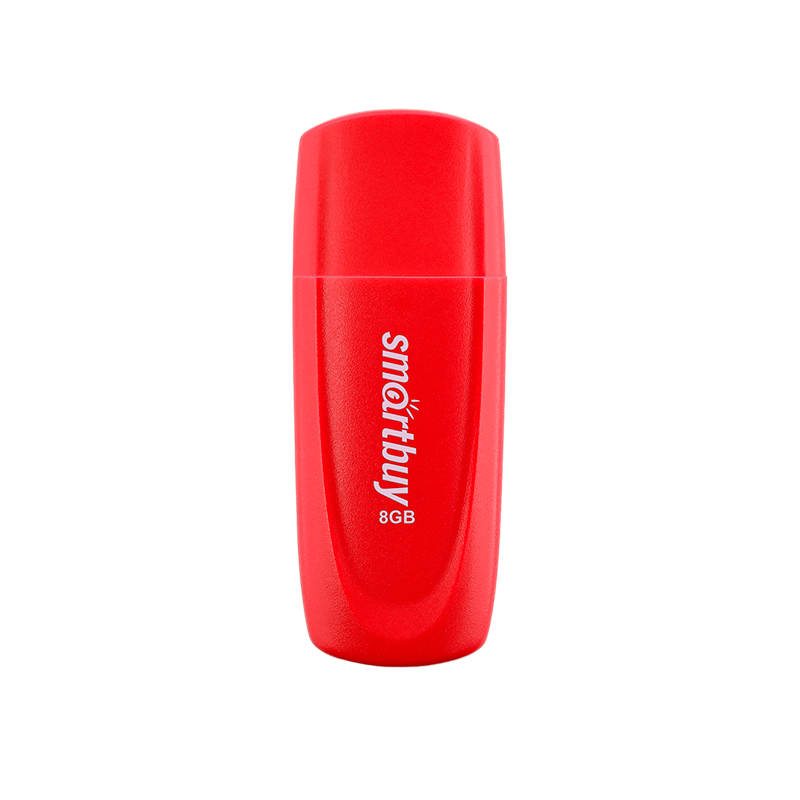 Флеш-накопитель Smartbuy Scout 8GB USB2.0 пластик красный