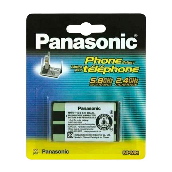 Аккумулятор для радиотелефонов Panasonic HHR-P104 BL1 NI-MH 830mAh