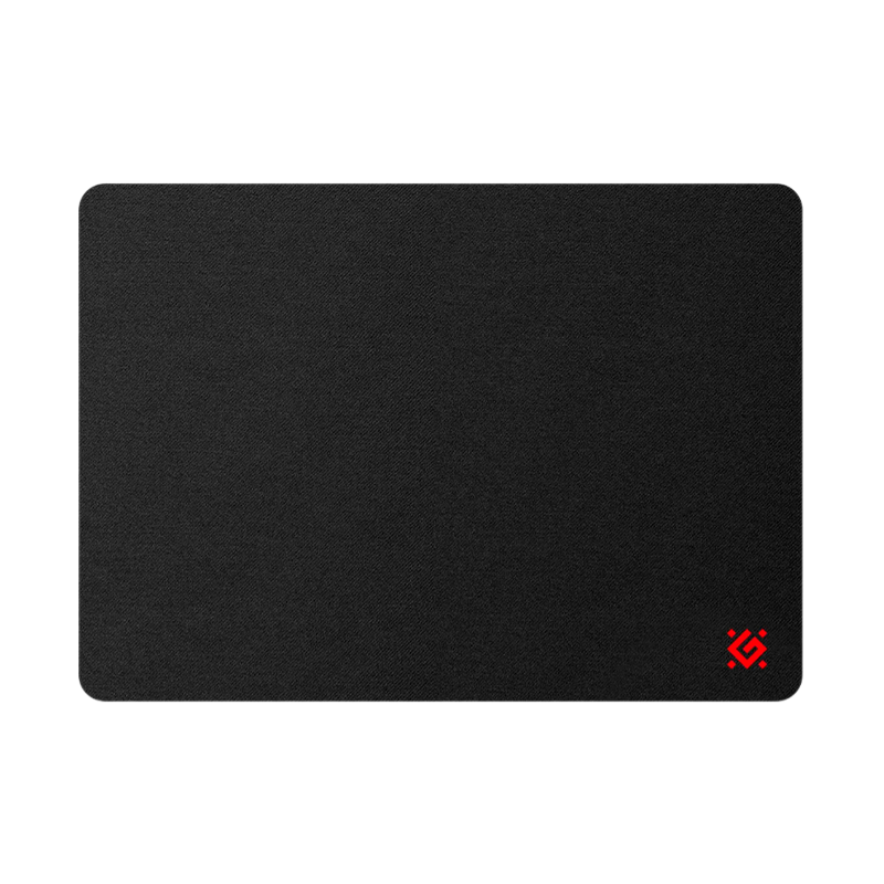 Коврик для мыши Defender Black S 250х350х3 черный (1/100)