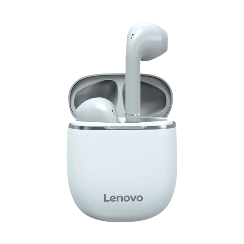 Наушники вставные Lenovo H12 Pro bluetooth 5.1 с микр. серебряный