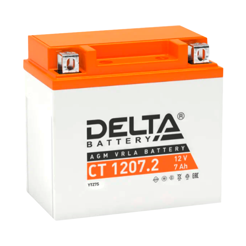 Аккумулятор для мототехники Delta CT 1207.2 (1/10)