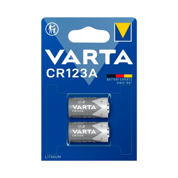 Батарейка Varta Professional CR123A BL2 Lithium 3V (6205) (2/20/200)